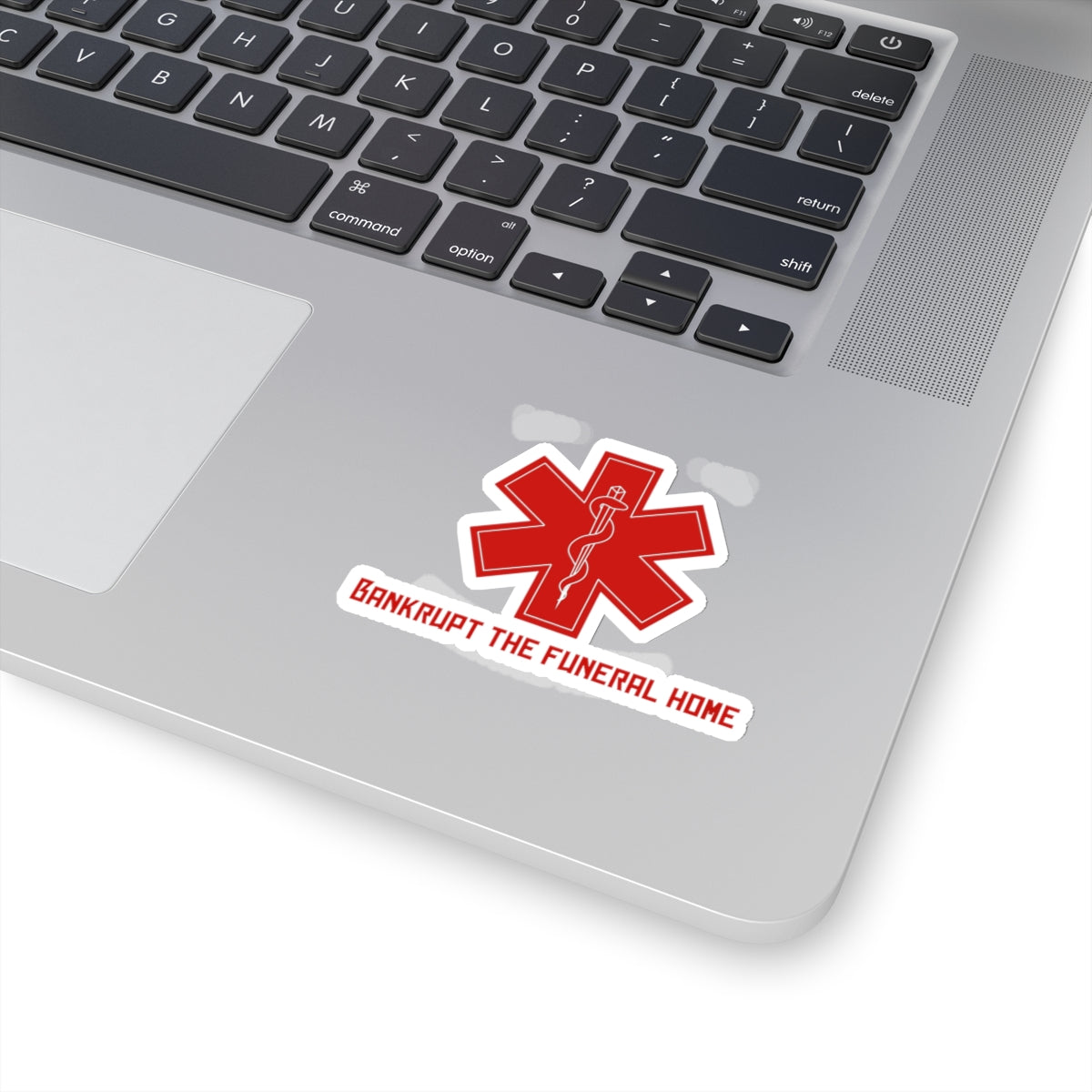 Bankrupt Sticker (Red)